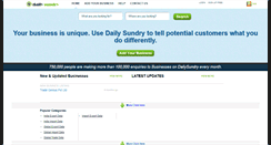 Desktop Screenshot of dailysundry.com